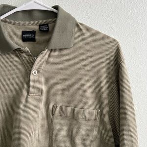 Checkered Green Long Sleeve